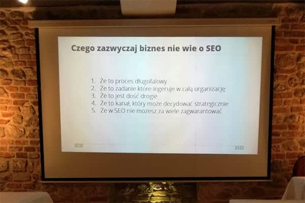 Szkolenie SEOtour Kraków - Grzegorz Strzelec